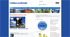 Desktop Screenshot of chatillonenmichaille.fr